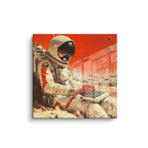 Cosmic Keyboarder PVC Gloss Art