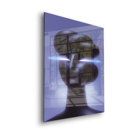 Luminous Elegance Acrylic Glass Art