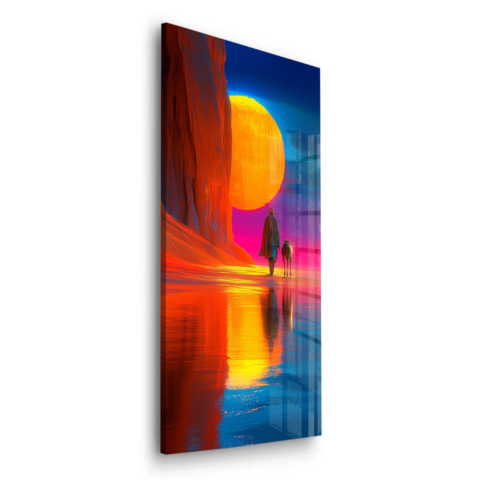 Wüstenruhe Acrylglas