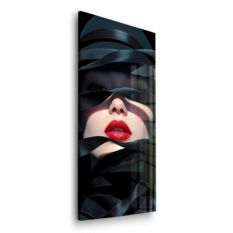 Élégance voilée Verre Acrylique
