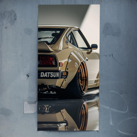 Elegancja Retro Datsun Plakat