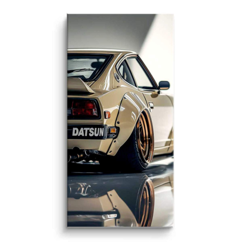 Elegancia Retro Datsun PVC Mate