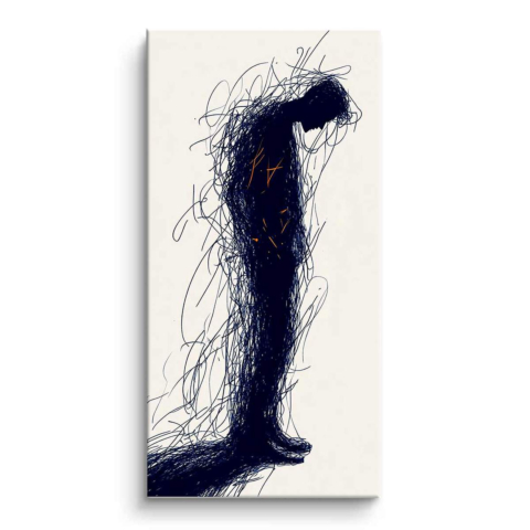 Silent Shadows PVC Mat Art