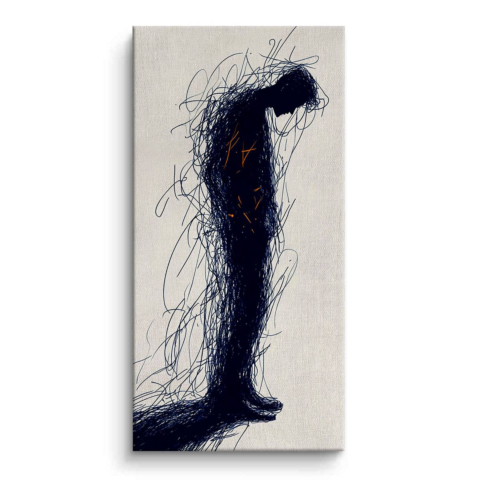 Stille Schatten Leinwandbild