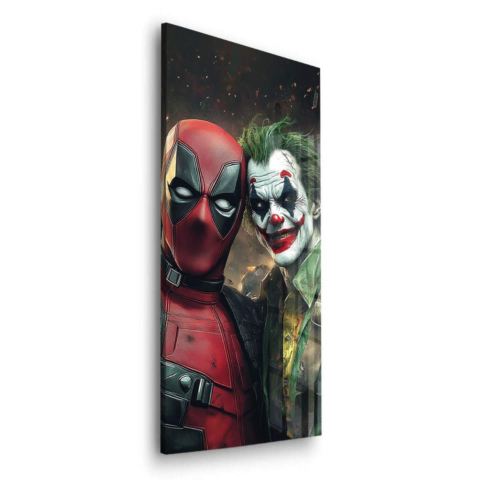 Duo de Méchants Verre Acrylique