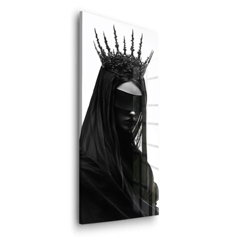 Veiled Majesty Acrylic Glass Art