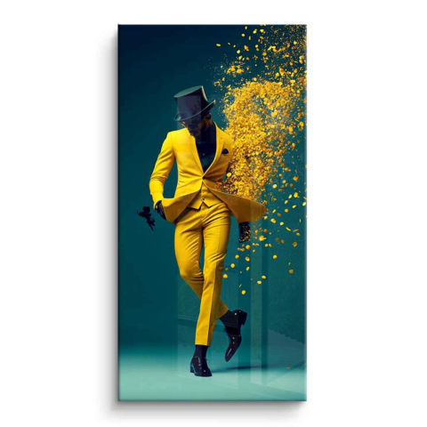 Golden Elegance PVC Gloss Art