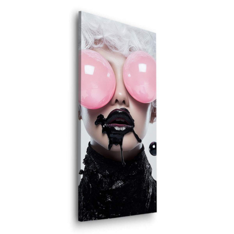 Bubblegum Noir Dibond Matowy