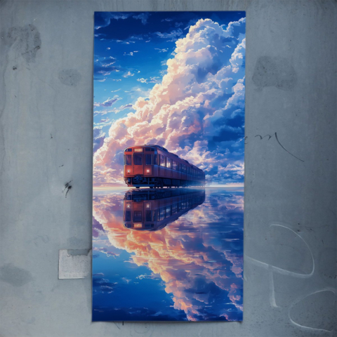 Refleksje Kolejowe w Krajobrazie Snów Plakat