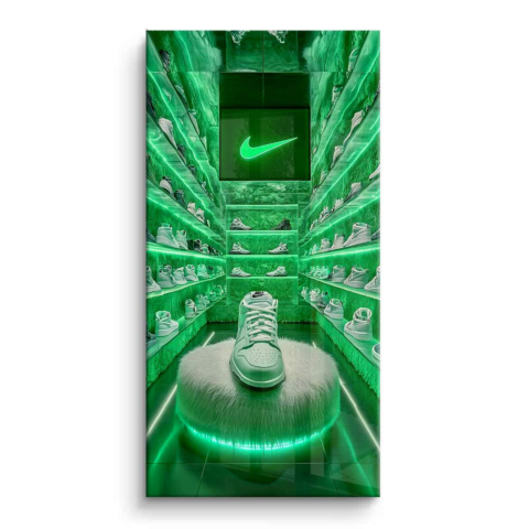 Neon Sneaker Haven PVC Gloss Art