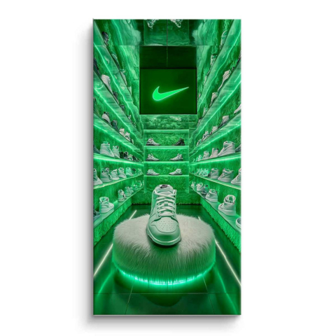 Neon Sneaker Paradies PVC Matt