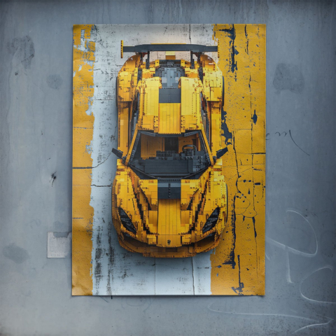 Lego Racer Poster Art