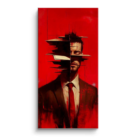 Fragmentierte Identität PVC Matt Art
