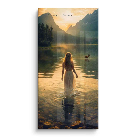 Himmlische Reflexionen PVC Glänzend