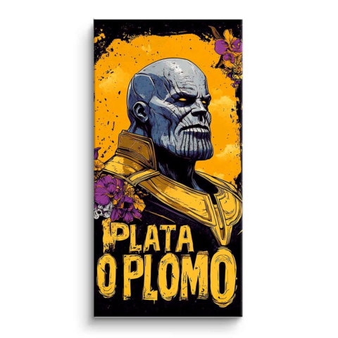 Thanos: Srebro lub Ołów PCV Matowy