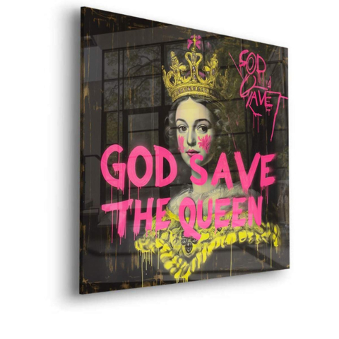 Regal Rebellion Print Acrylic Glass Art