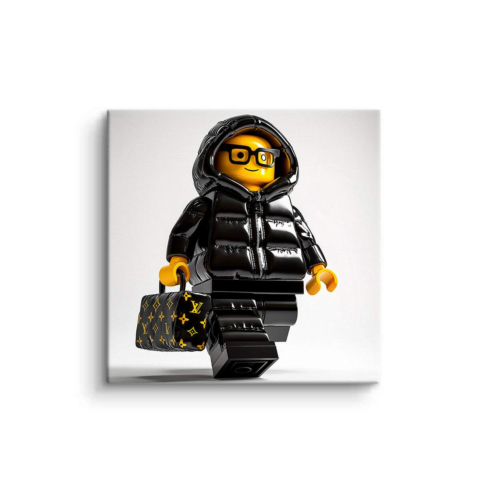 Urban Chic Lego PVC Mat Art