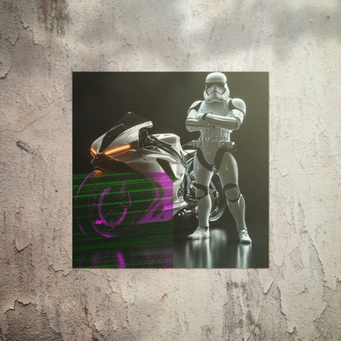 Caballero Stormtrooper Póster