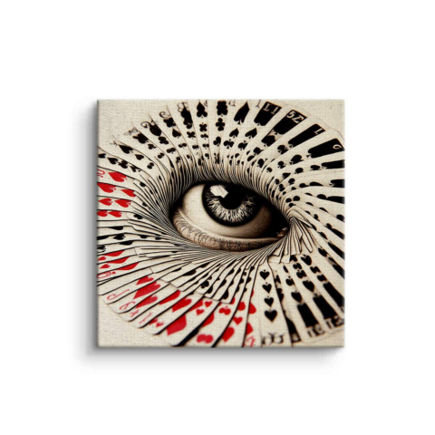 Auge des Decks Leinwandbild