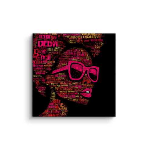 Vibrant Silhouette Canvas Art
