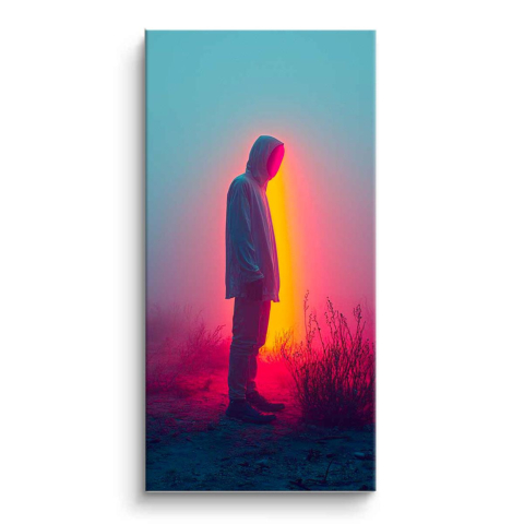 Ethereal Glow PVC Mat Art