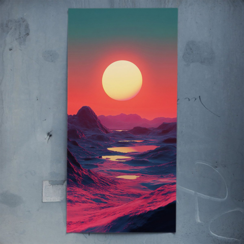 Ätherischer Horizont Poster