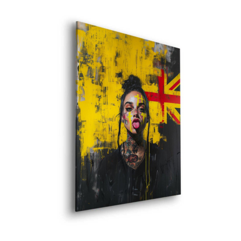 Urban Rebel Dibond Mat Art
