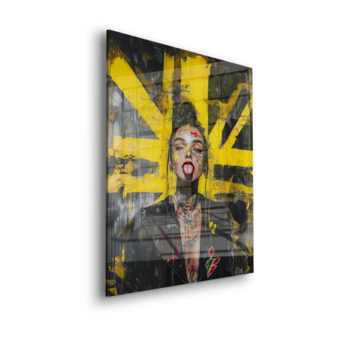 Urban Rebel Acrylic Glass Art