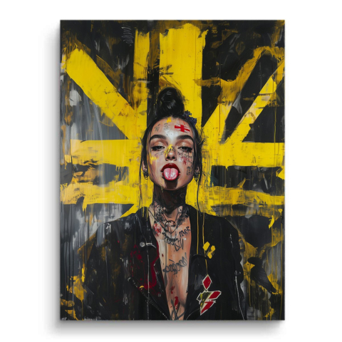 Urban Rebel PVC Mat Art