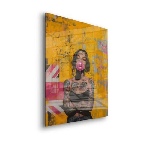 Urban Rebel Acrylic Glass Art