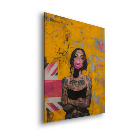 Urban Rebel Dibond Mat Art