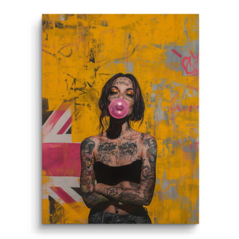 Urban Rebel PVC Mat Art