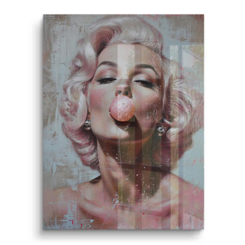 Bubblegum Glamour PVC Glänzend
