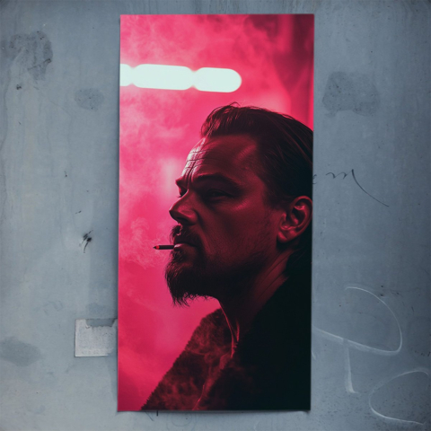 Mystischer Rauch Porträt Poster