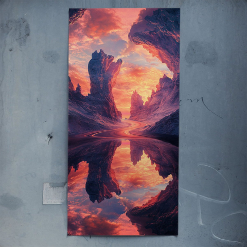Ruhige Reflexionen Poster