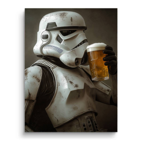Soldado de asalto Stormtrooper Arte en PVC Mate