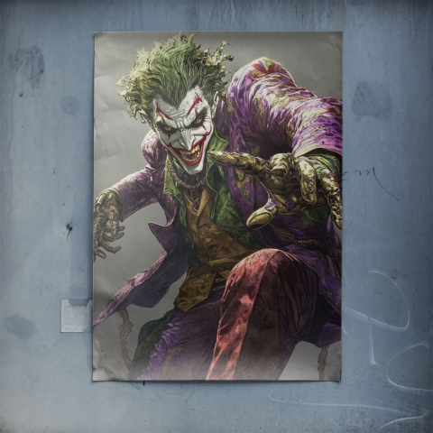 Lebhafter Joker Poster