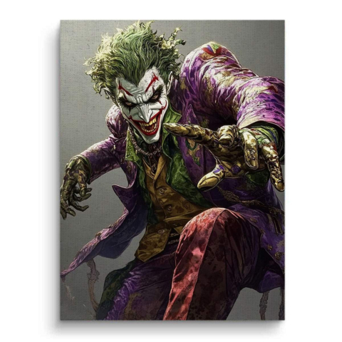 Lebendiger Joker Leinwandbild