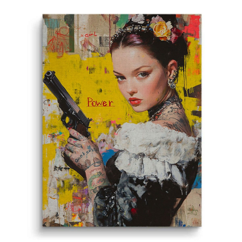 Fierce Elegance Canvas Art