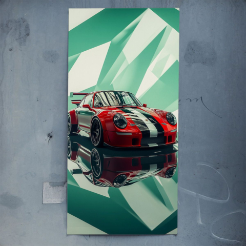 Rennreflexionen Poster