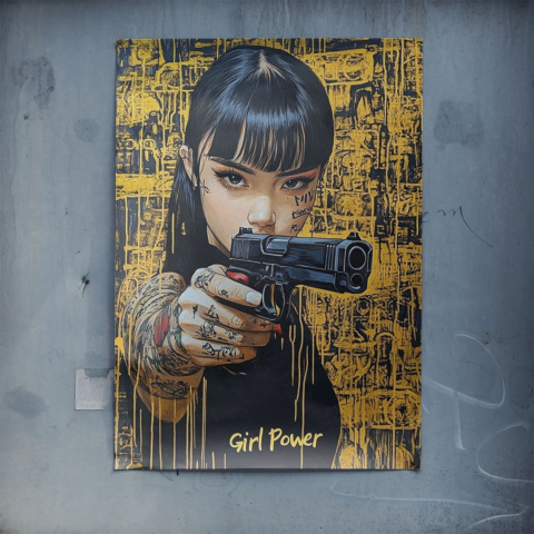 Élégance Empowerée Poster