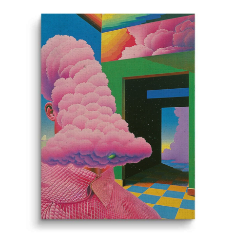 Traumlandschaft Träumerei Leinwandbild
