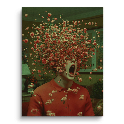 Éruption Florale Toile