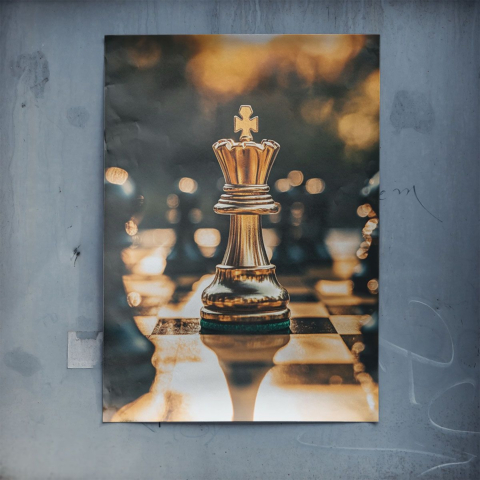 Regal Schach Herrschaft Poster