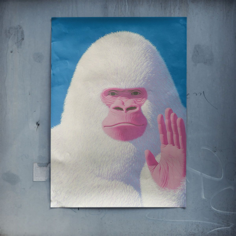 Alpiner Blick Poster