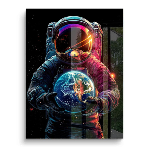 Kosmischer Wächter PVC Glänzend