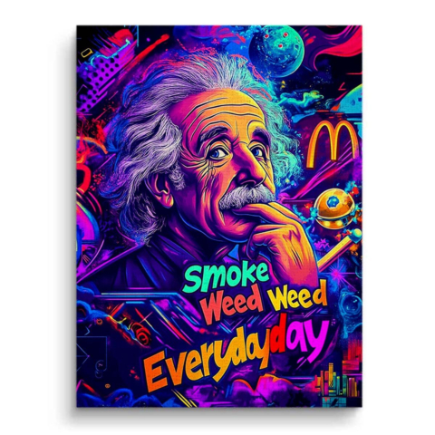 Cosmic Chill Print Canvas Art