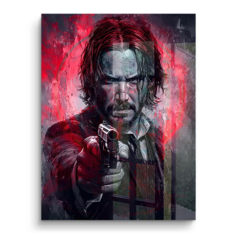 Rachsüchtiger Geist PVC Glänzend Kunst