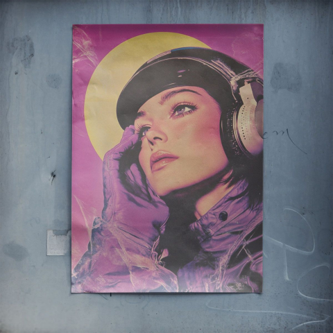 Kosmische Eleganz Poster
