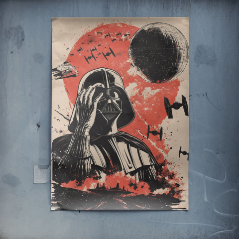 Vador Galactique Poster